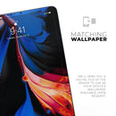 Liquid Abstract Paint V51 - Full Body Skin Decal for the Apple iPad Pro 12.9", 11", 10.5", 9.7", Air or Mini (All Models Available)