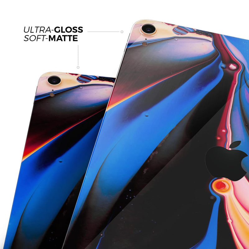 Liquid Abstract Paint V51 - Full Body Skin Decal for the Apple iPad Pro 12.9", 11", 10.5", 9.7", Air or Mini (All Models Available)