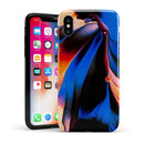 Liquid Abstract Paint V51 - iPhone X Swappable Hybrid Case