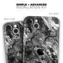 Liquid Abstract Paint V52 - Protective Skin Wrap & Decal – Compatible with iPhone SE to iPhone 17 Pro Max (All Models)