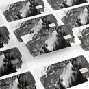 Liquid Abstract Paint V53 - Premium Protective Decal Skin-Kit for the Apple Credit Card