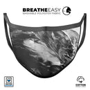 Liquid Abstract Paint V53 - Made in USA Mouth Cover Unisex Anti-Dust Cotton Blend Reusable & Washable Face Mask with Adjustable Sizing for Adult or Child