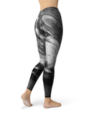 Liquid Abstract Paint V53 - All Over Print Womens Leggings / Yoga or Workout Pants