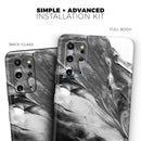 Liquid Abstract Paint V53 - Skin-Kit for the Samsung Galaxy S-Series S20, S20 Plus, S20 Ultra , S10 & others (All Galaxy Devices Available)