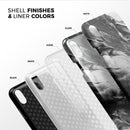 Liquid Abstract Paint V53 - iPhone X Swappable Hybrid Case