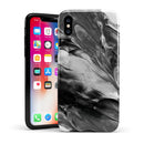 Liquid Abstract Paint V53 - iPhone X Swappable Hybrid Case