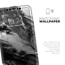 Liquid Abstract Paint V53 - Protective Skin Wrap & Decal – Compatible with iPhone SE to iPhone 17 Pro Max (All Models)