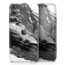 Liquid Abstract Paint V53 - Protective Skin Wrap & Decal – Compatible with iPhone SE to iPhone 17 Pro Max (All Models)