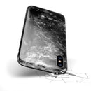 Liquid Abstract Paint V54 - iPhone X Swappable Hybrid Case