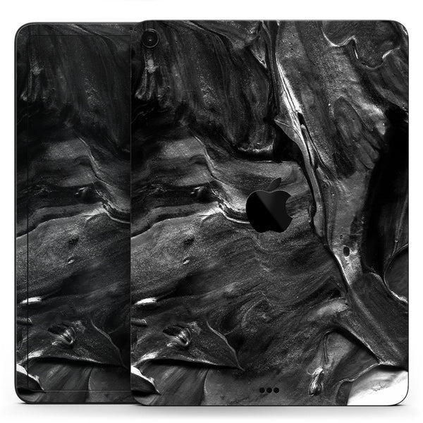 Liquid Abstract Paint V55 - Full Body Skin Decal for the Apple iPad Pro 12.9", 11", 10.5", 9.7", Air or Mini (All Models Available)