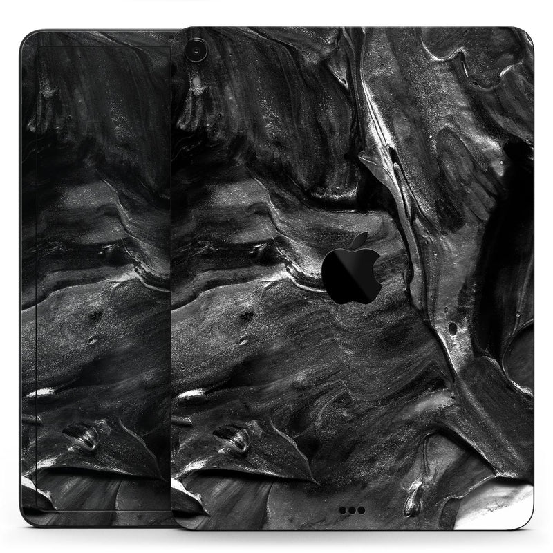Liquid Abstract Paint V55 - Full Body Skin Decal for the Apple iPad Pro 12.9", 11", 10.5", 9.7", Air or Mini (All Models Available)