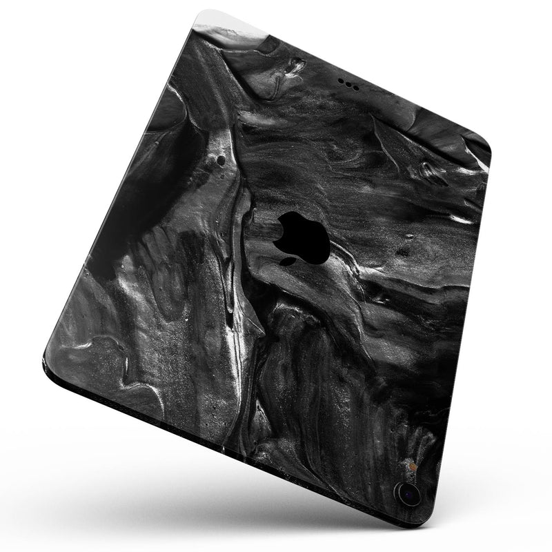 Liquid Abstract Paint V55 - Full Body Skin Decal for the Apple iPad Pro 12.9", 11", 10.5", 9.7", Air or Mini (All Models Available)
