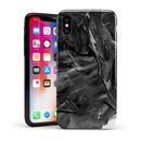 Liquid Abstract Paint V55 - iPhone X Swappable Hybrid Case
