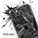 Liquid Abstract Paint V55 - Protective Skin Wrap & Decal – Compatible with iPhone SE to iPhone 17 Pro Max (All Models)