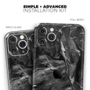 Liquid Abstract Paint V55 - Protective Skin Wrap & Decal – Compatible with iPhone SE to iPhone 17 Pro Max (All Models)