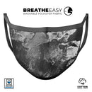 Liquid Abstract Paint V56 - Made in USA Mouth Cover Unisex Anti-Dust Cotton Blend Reusable & Washable Face Mask with Adjustable Sizing for Adult or Child