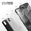 Liquid Abstract Paint V56 - iPhone X Swappable Hybrid Case