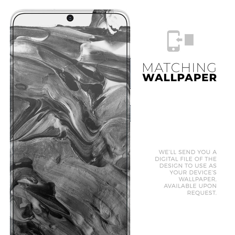 Liquid Abstract Paint V57 - Skin-Kit for the Samsung Galaxy S-Series S20, S20 Plus, S20 Ultra , S10 & others (All Galaxy Devices Available)
