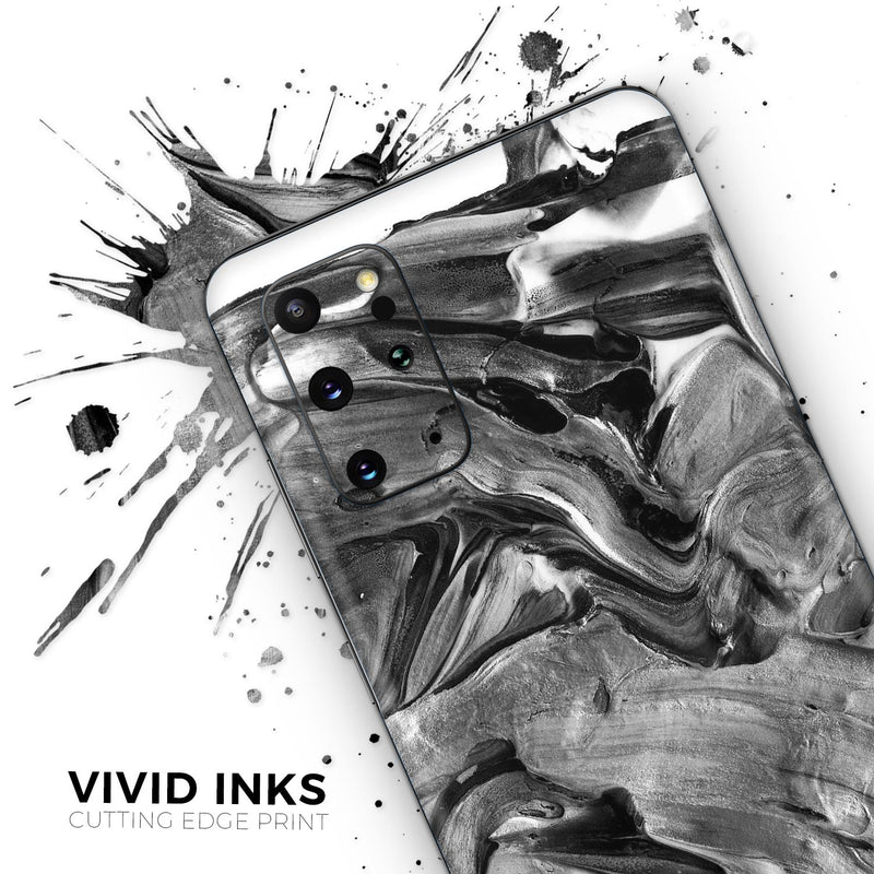 Liquid Abstract Paint V57 - Skin-Kit for the Samsung Galaxy S-Series S20, S20 Plus, S20 Ultra , S10 & others (All Galaxy Devices Available)