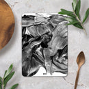 Liquid Abstract Paint V57 - Full Body Skin Decal for the Apple iPad Pro 12.9", 11", 10.5", 9.7", Air or Mini (All Models Available)