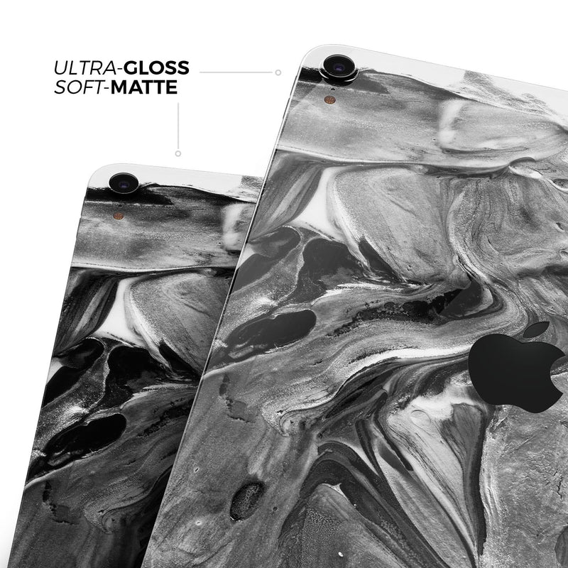 Liquid Abstract Paint V57 - Full Body Skin Decal for the Apple iPad Pro 12.9", 11", 10.5", 9.7", Air or Mini (All Models Available)