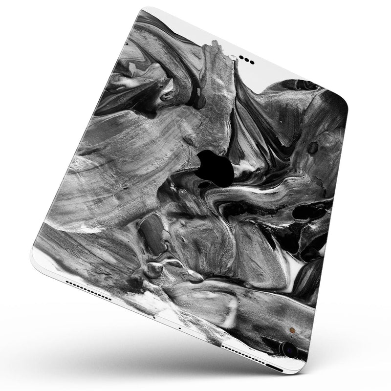 Liquid Abstract Paint V57 - Full Body Skin Decal for the Apple iPad Pro 12.9", 11", 10.5", 9.7", Air or Mini (All Models Available)
