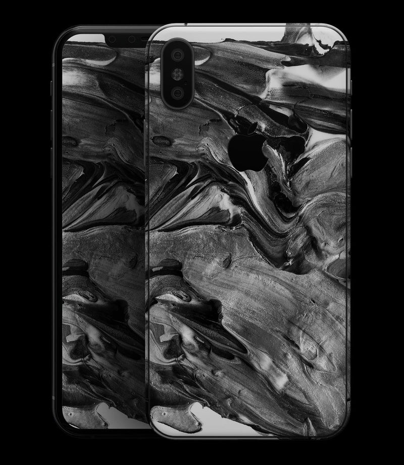 Liquid Abstract Paint V57 - iPhone XS MAX, XS/X, 8/8+, 7/7+, 5/5S/SE Skin-Kit (All iPhones Available)