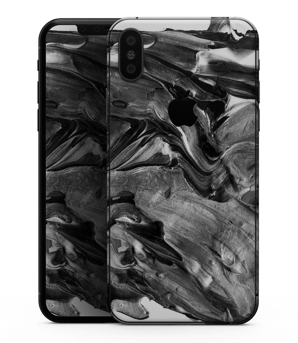Liquid Abstract Paint V57 - iPhone XS MAX, XS/X, 8/8+, 7/7+, 5/5S/SE Skin-Kit (All iPhones Available)