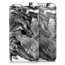 Liquid Abstract Paint V57 - Protective Skin Wrap & Decal – Compatible with iPhone SE to iPhone 17 Pro Max (All Models)