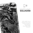 Liquid Abstract Paint V57 - Protective Skin Wrap & Decal – Compatible with iPhone SE to iPhone 17 Pro Max (All Models)