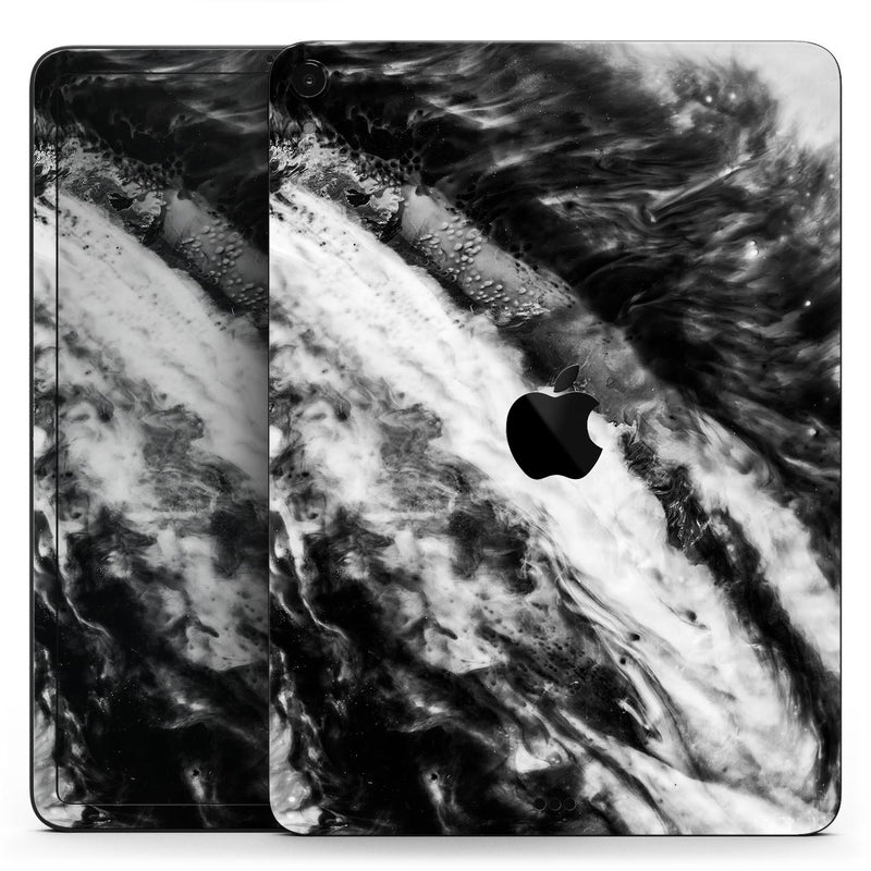 Liquid Abstract Paint V58 - Full Body Skin Decal for the Apple iPad Pro 12.9", 11", 10.5", 9.7", Air or Mini (All Models Available)