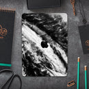 Liquid Abstract Paint V58 - Full Body Skin Decal for the Apple iPad Pro 12.9", 11", 10.5", 9.7", Air or Mini (All Models Available)