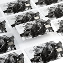 Liquid Abstract Paint V59 - Premium Protective Decal Skin-Kit for the Apple Credit Card