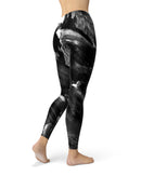 Liquid Abstract Paint V59 - All Over Print Womens Leggings / Yoga or Workout Pants