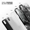 Liquid Abstract Paint V59 - iPhone X Swappable Hybrid Case