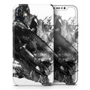 Liquid Abstract Paint V59 - Protective Skin Wrap & Decal – Compatible with iPhone SE to iPhone 17 Pro Max (All Models)