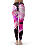 Liquid Abstract Paint V5 - All Over Print Womens Leggings / Yoga or Workout Pants