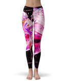 Liquid Abstract Paint V5 - All Over Print Womens Leggings / Yoga or Workout Pants