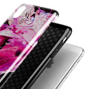 Liquid Abstract Paint V5 - iPhone X Swappable Hybrid Case