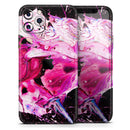 Liquid Abstract Paint V5  - Protective Skin Wrap & Decal – Compatible with iPhone SE to iPhone 17 Pro Max (All Models)