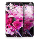 Liquid Abstract Paint V5  - Protective Skin Wrap & Decal – Compatible with iPhone SE to iPhone 17 Pro Max (All Models)