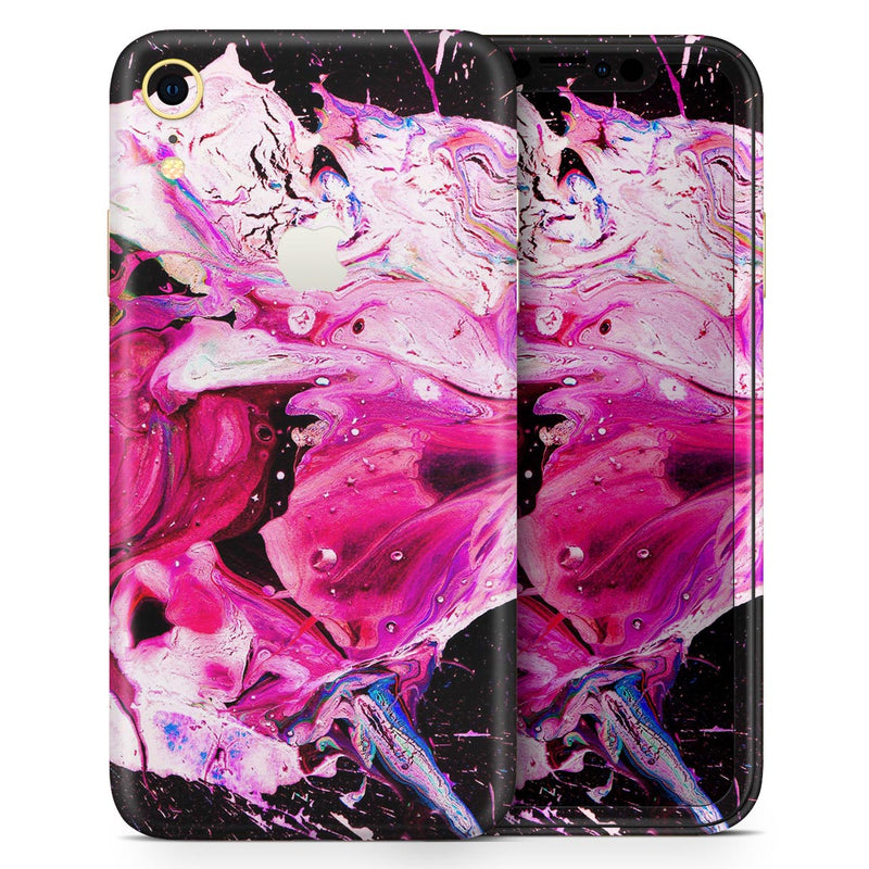 Liquid Abstract Paint V5 - Skin-Kit for the Apple iPhone XR, XS MAX, XS/X, 8/8+, 7/7+, 5/5S/SE (All iPhones Available)