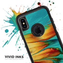 Liquid Abstract Paint V60 - Skin Kit for the iPhone OtterBox Cases