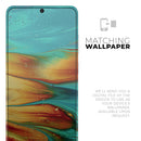 Liquid Abstract Paint V60 - Skin-Kit for the Samsung Galaxy S-Series S20, S20 Plus, S20 Ultra , S10 & others (All Galaxy Devices Available)