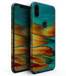 Liquid Abstract Paint V60 - iPhone XS MAX, XS/X, 8/8+, 7/7+, 5/5S/SE Skin-Kit (All iPhones Available)