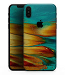 Liquid Abstract Paint V60 - iPhone XS MAX, XS/X, 8/8+, 7/7+, 5/5S/SE Skin-Kit (All iPhones Available)