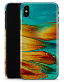 Liquid Abstract Paint V60 - iPhone X Clipit Case