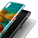 Liquid Abstract Paint V60 - iPhone X Swappable Hybrid Case