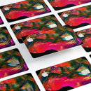 Liquid Abstract Paint V61 - Premium Protective Decal Skin-Kit for the Apple Credit Card