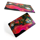 Liquid Abstract Paint V61 - Premium Protective Decal Skin-Kit for the Apple Credit Card